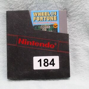 Nintendo Wheel of Fortune Game Cartridge with Case